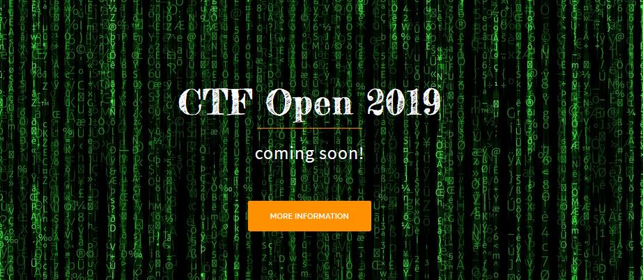 CTF Open 2019